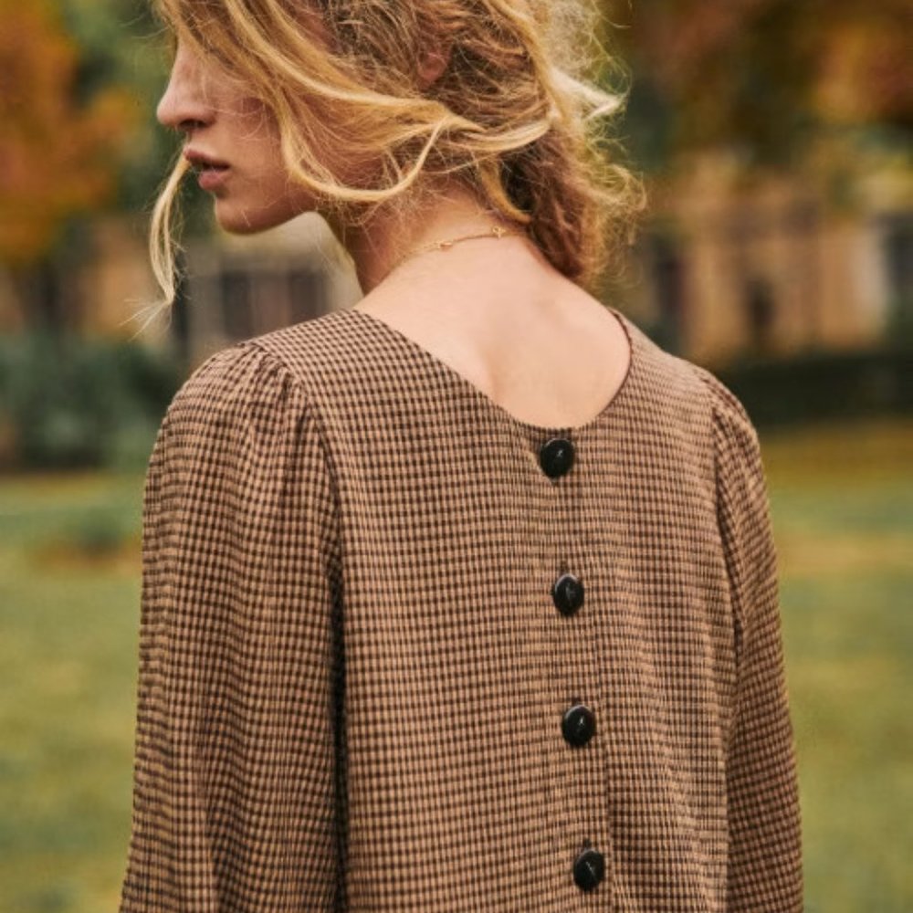 Sezane | Candice Dress | Dress | Color: Brown | Size: 4
